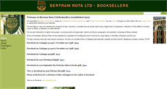 Desktop Screenshot of bertramrota.co.uk